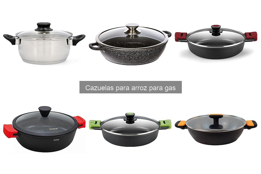 Dónde comprar cazuelas para arroz para gas al mejor precio