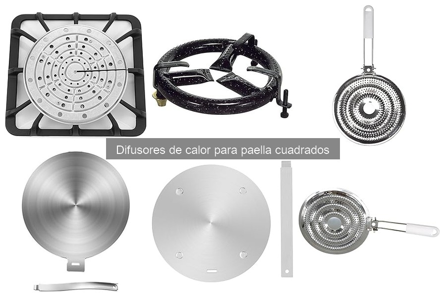 Dónde Comprar Difusores de Calor para Paella Cuadrada