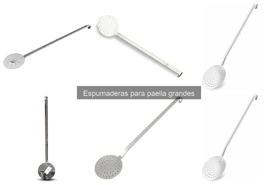 Dónde comprar espumaderas grandes para paella online