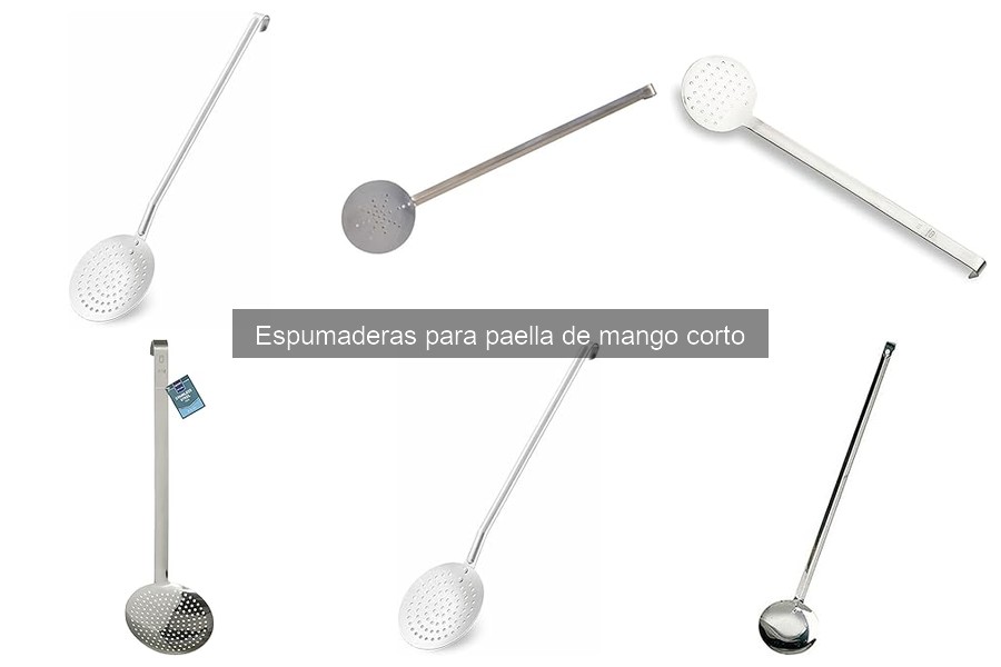 Dónde comprar espumaderas para paella de mango corto