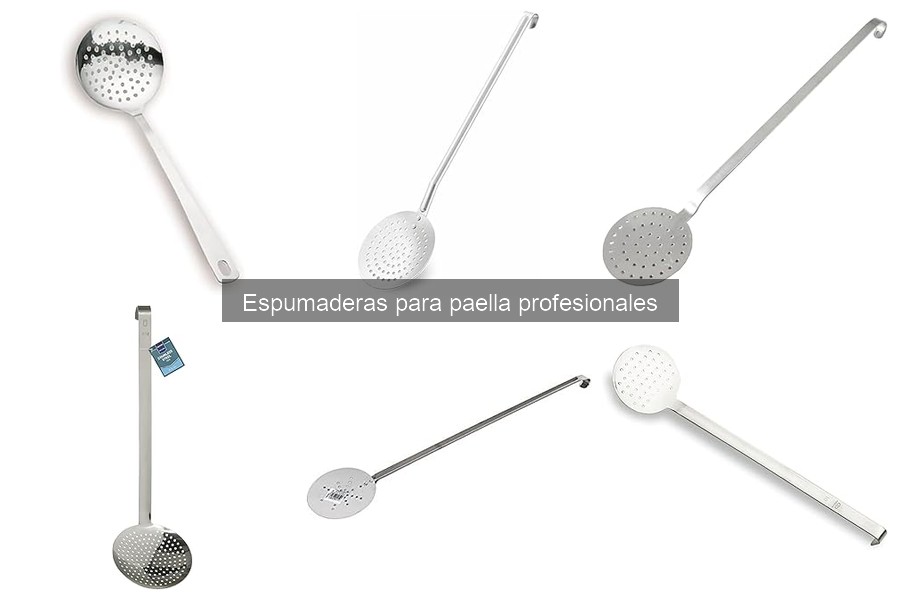 Dónde comprar espumaderas para paella profesionales