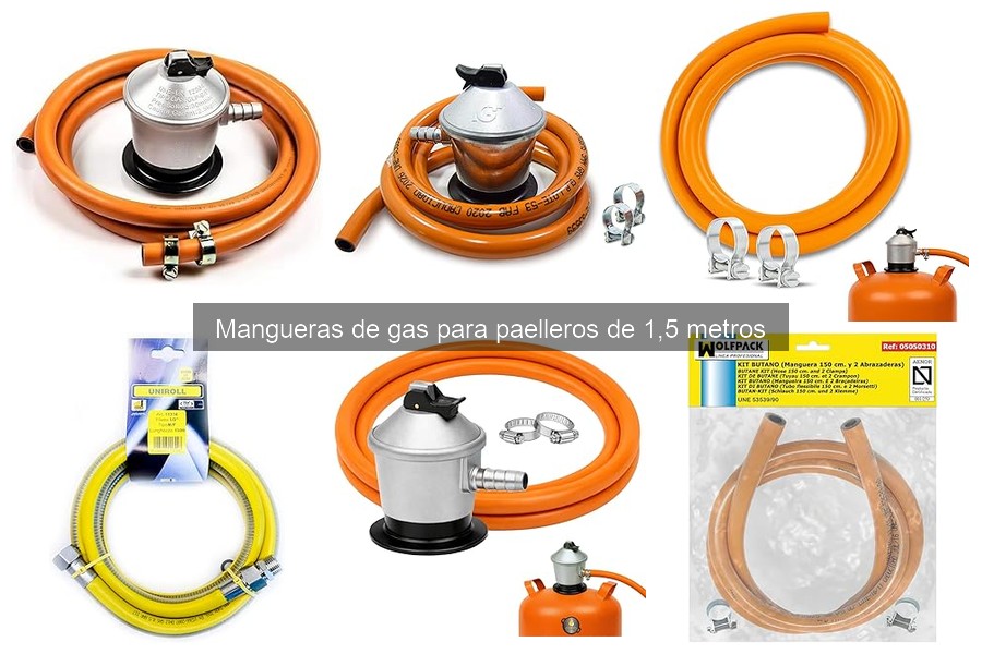 Dónde comprar mangueras de gas para paelleros de 1,5 metros