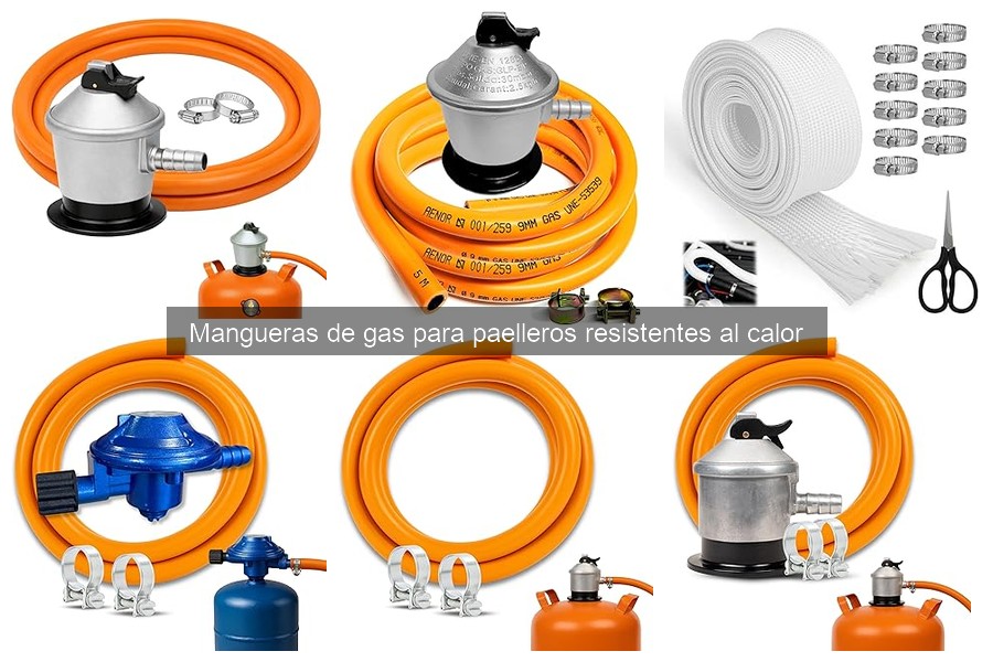 Dónde comprar mangueras de gas para paelleros resistentes al calor
