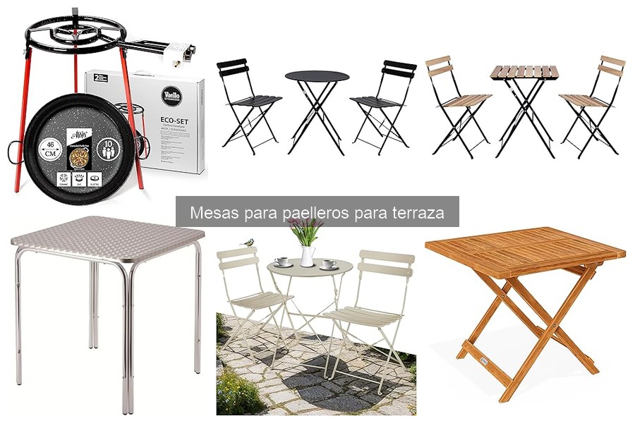 Dónde comprar mesas para paelleros al mejor precio