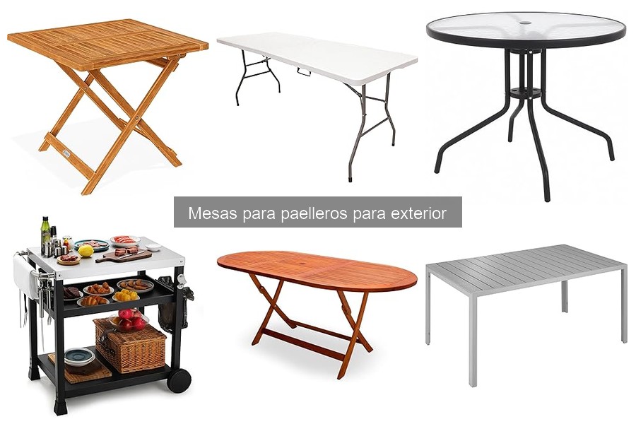 Dónde Comprar Mesas para Paelleros de Exterior