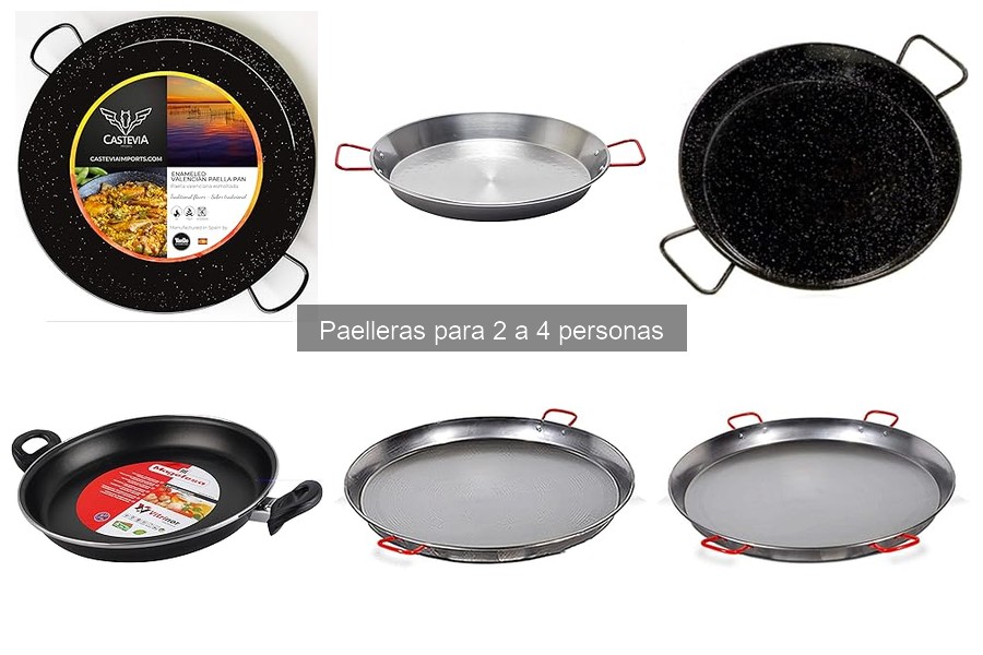 Dónde comprar paelleras para 2 a 4 personas al mejor precio