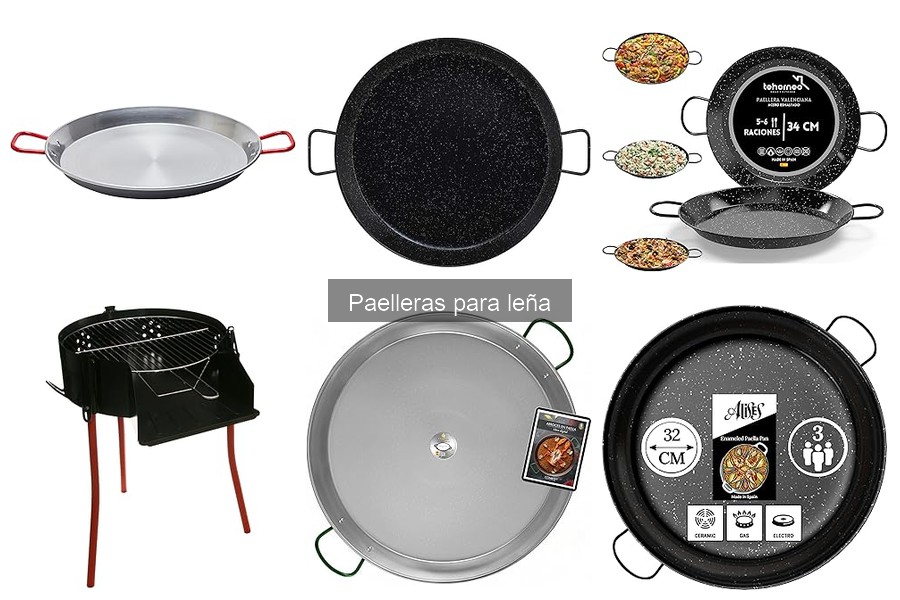 Dónde comprar paelleras para leña a buen precio