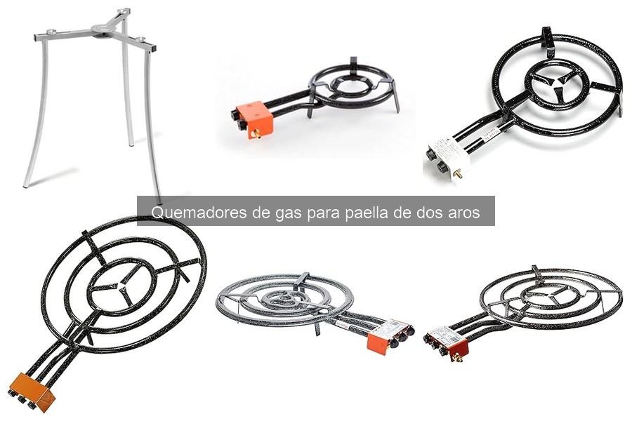 Dónde comprar quemador de gas para paella de dos aros