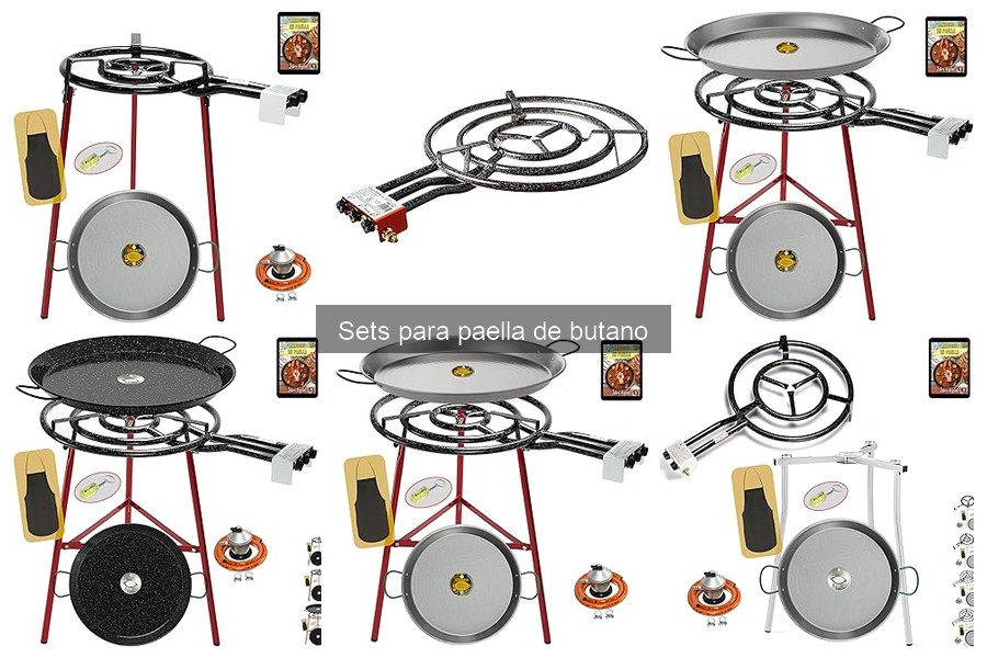 Dónde comprar sets para paella de butano al mejor precio