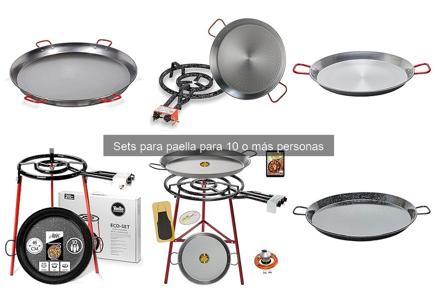 Dónde comprar sets para paella para 10 o más personas
