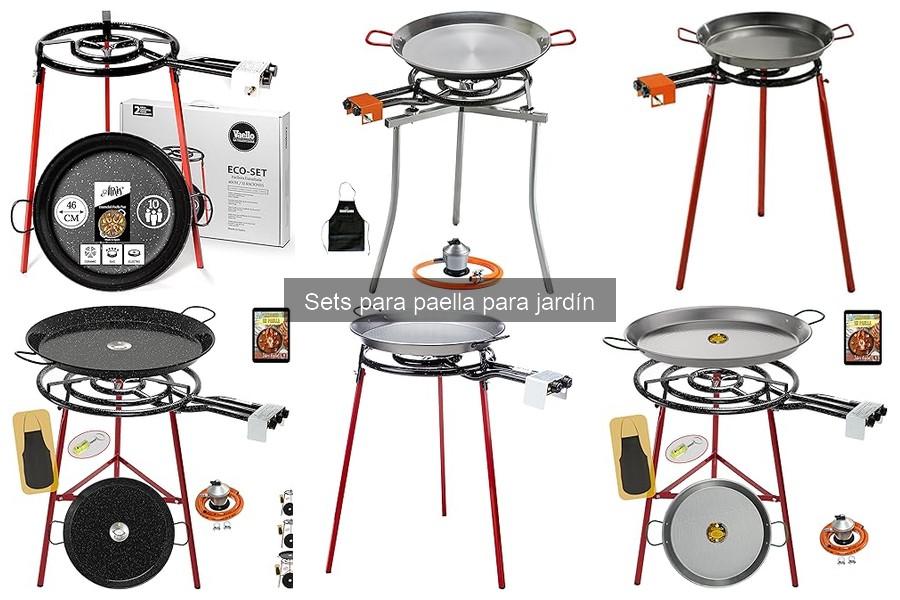 Dónde comprar sets para paella para jardín: guía y precios