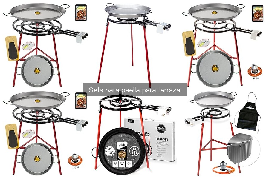 Dónde comprar sets para paella para terraza calidad-precio