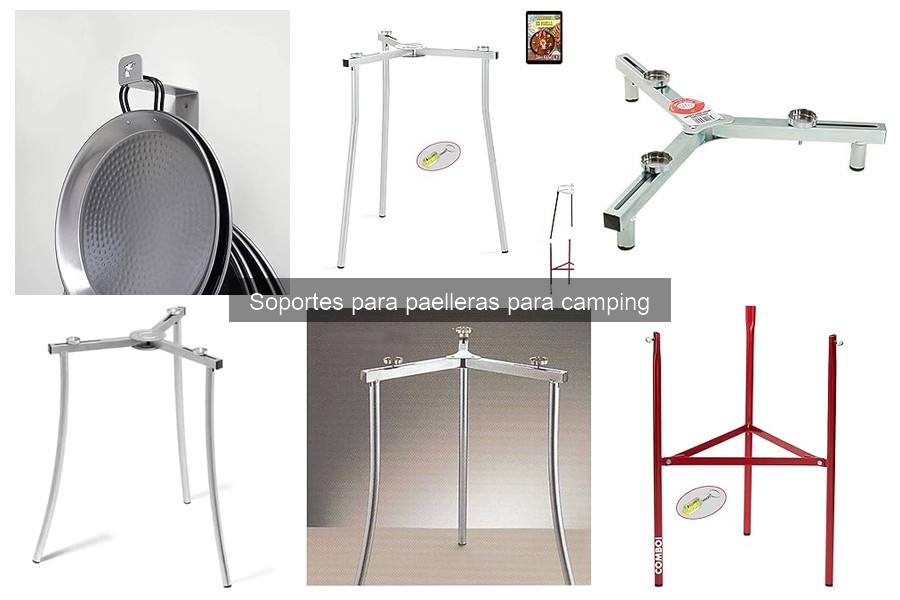 Dónde comprar soportes para paelleras de camping