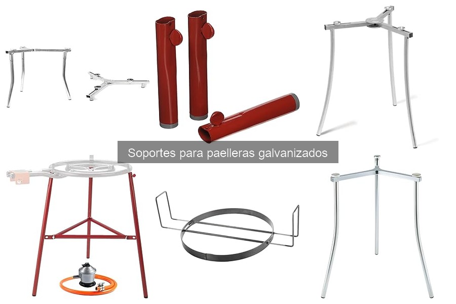 Dónde comprar soportes para paelleras galvanizados