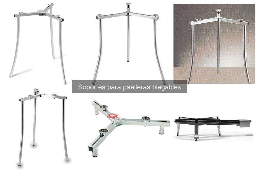 Dónde comprar soportes para paelleras plegables online
