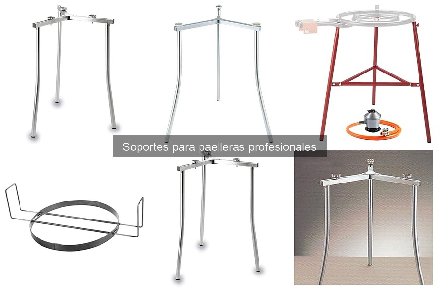 Dónde comprar soportes para paelleras profesionales