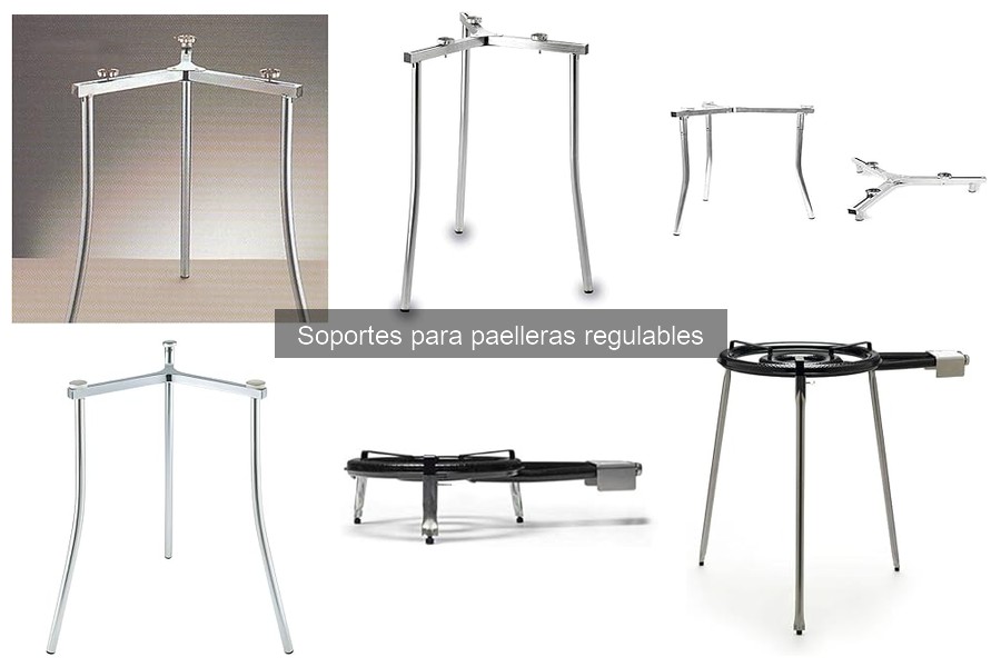 Dónde comprar soportes para paelleras regulables online