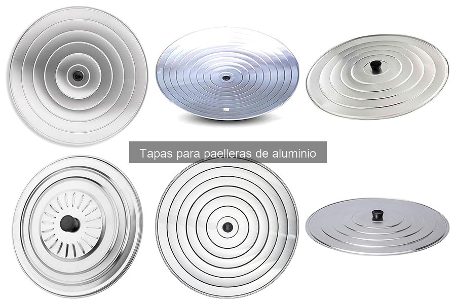 Dónde comprar tapas para paelleras de aluminio al mejor precio