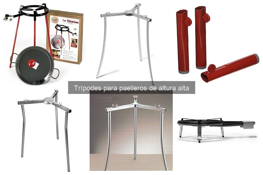 Dónde comprar trípodes para paelleros a buen precio