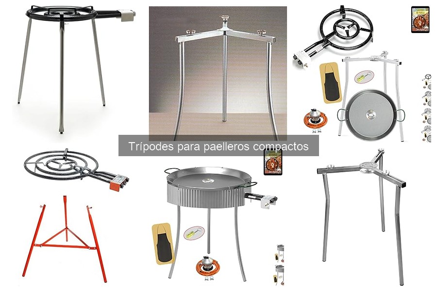 Dónde comprar trípodes para paelleros compactos al mejor precio