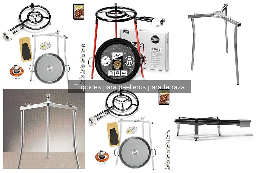 Dónde comprar trípodes para paelleros: mejores opciones
