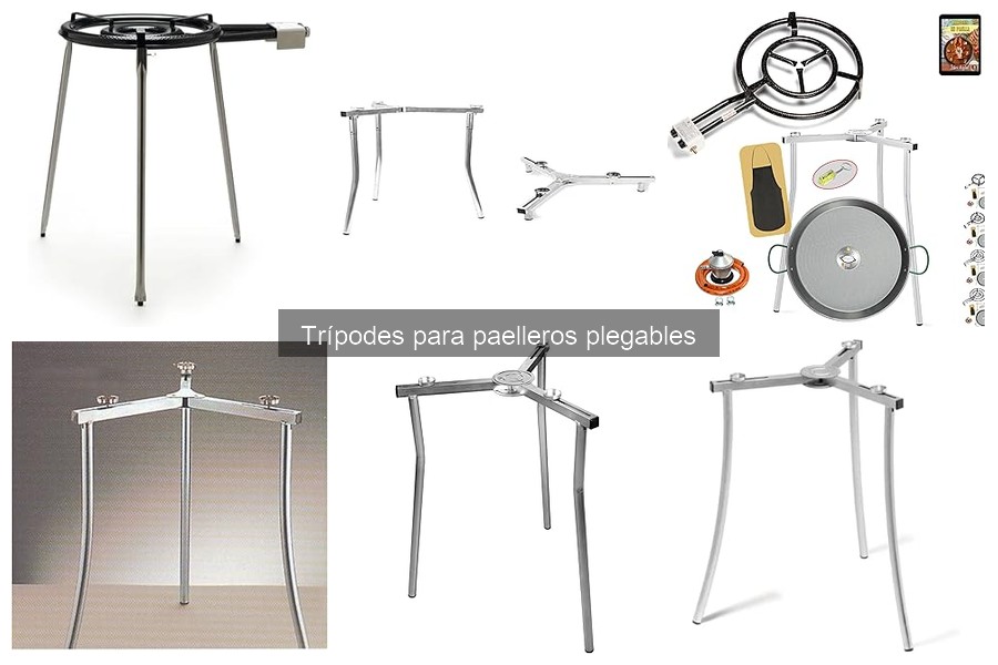 Dónde comprar trípodes para paelleros plegables en 2023