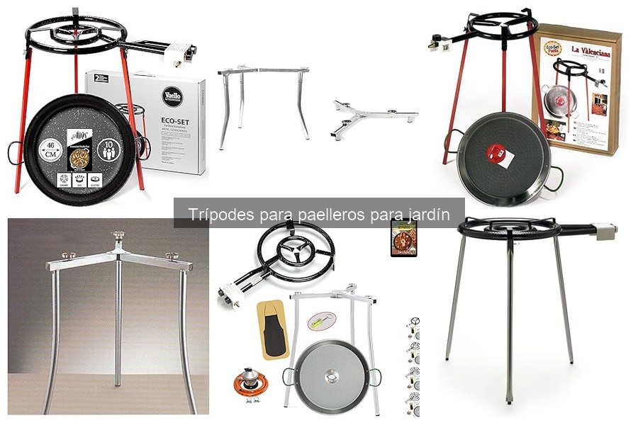 Dónde comprar trípodes para paelleros y mejores opciones