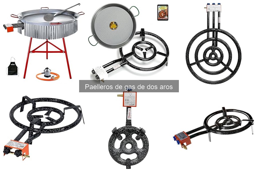 Dónde comprar un paellero de gas de dos aros al mejor precio