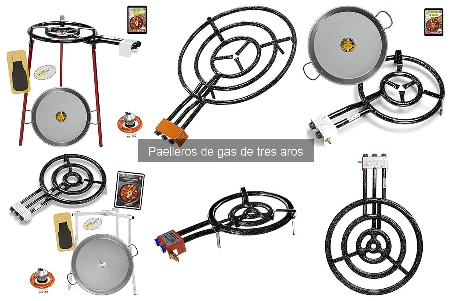 Dónde comprar un paellero de gas de tres aros