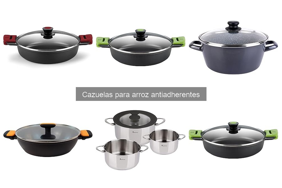 Efectos de las cazuelas antiadherentes en el sabor del arroz