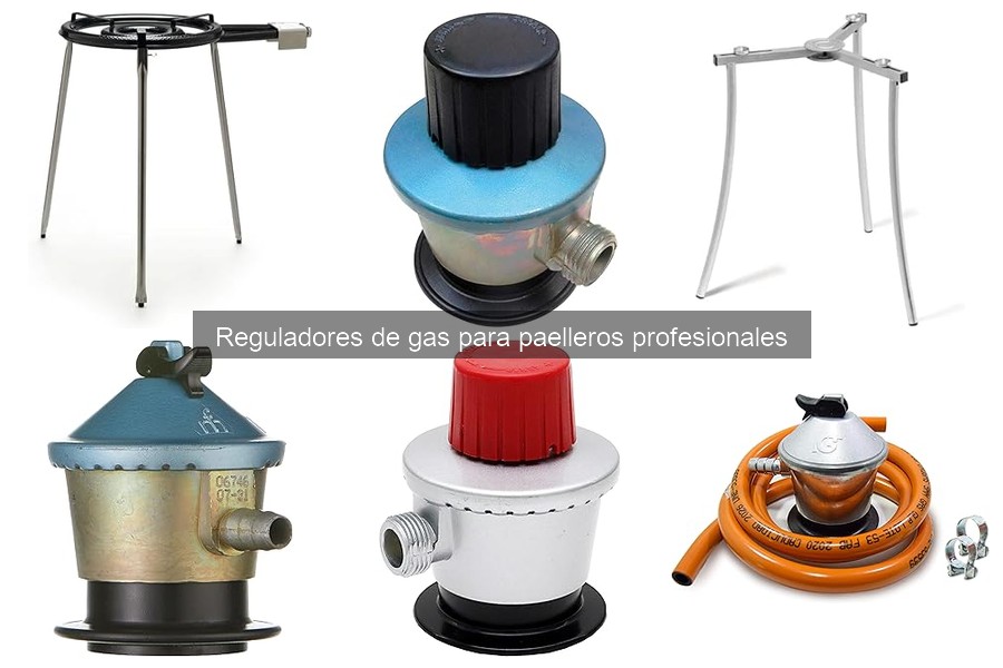 Elige el mejor regulador de gas para tu paellero profesional