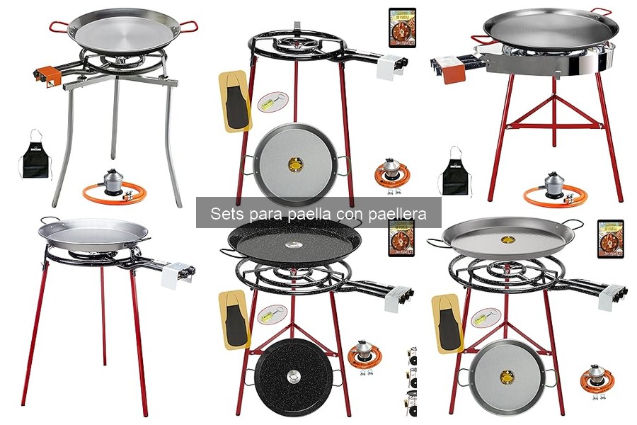 Elige el mejor set para paella según el número de comensales