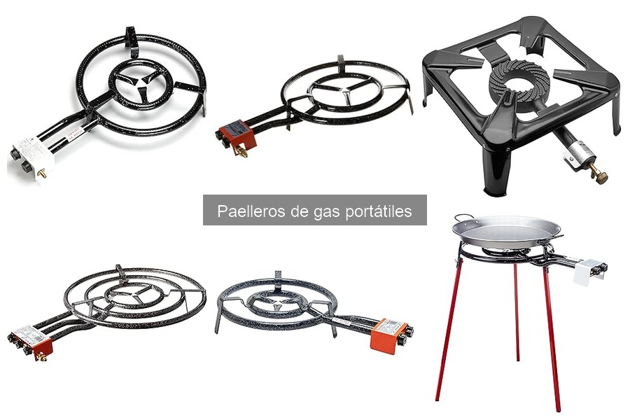 Encuentra el tamaño ideal de paellero de gas portátil