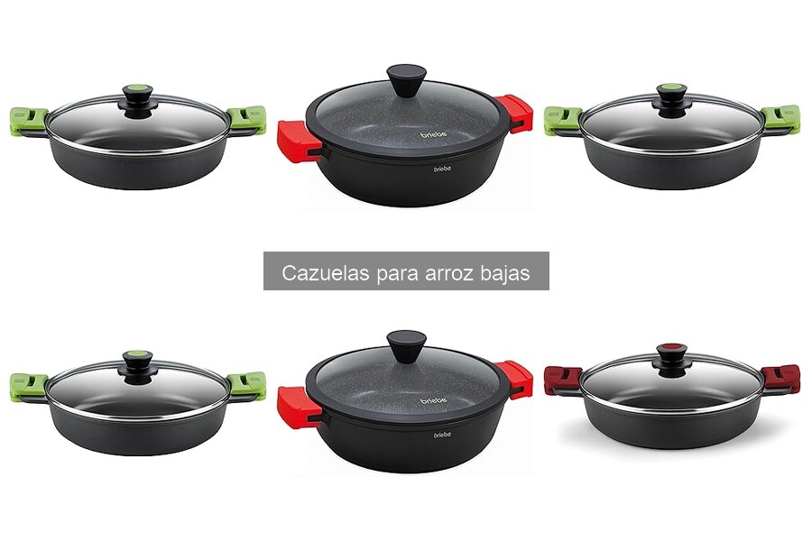Errores al elegir cazuelas para arroz bajas: evita estos problemas