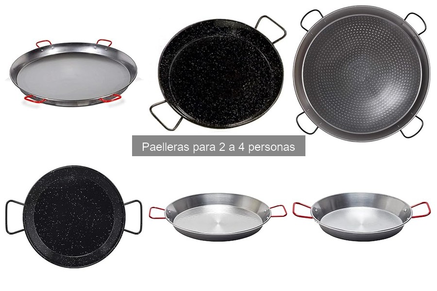 Errores al elegir paelleras para 2 a 4 personas