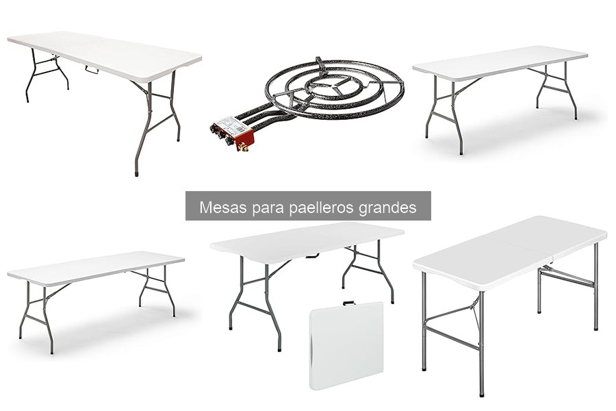 Errores comunes al comprar mesas para paelleros grandes