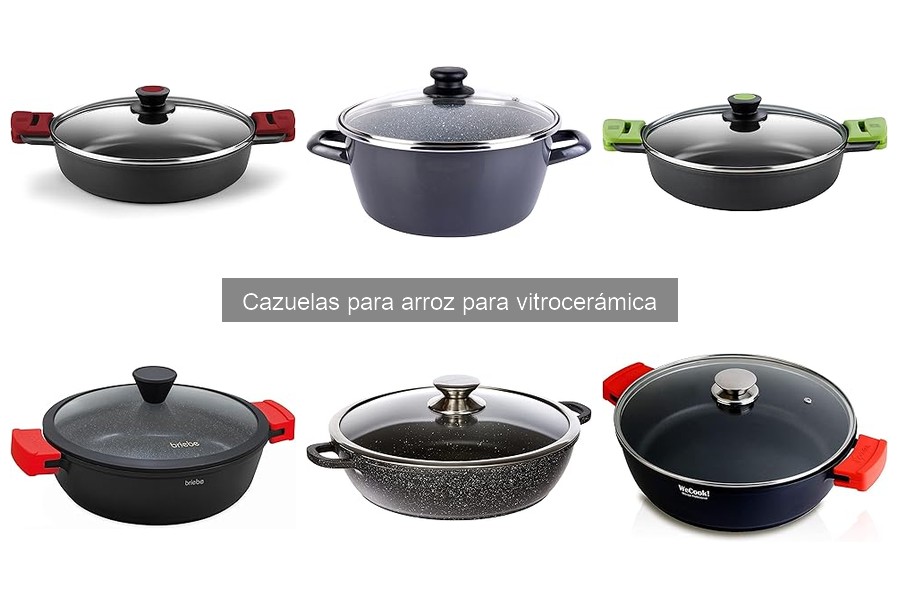 Errores comunes al elegir cazuelas para arroz en vitrocerámica