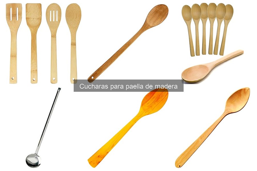 Errores comunes al elegir cucharas de madera para paella