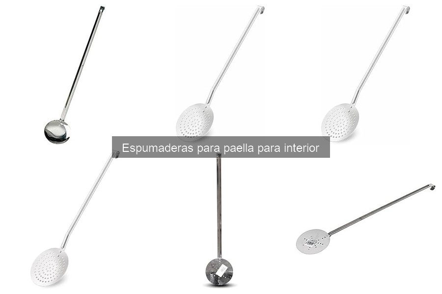 Errores comunes al elegir espumaderas para paella