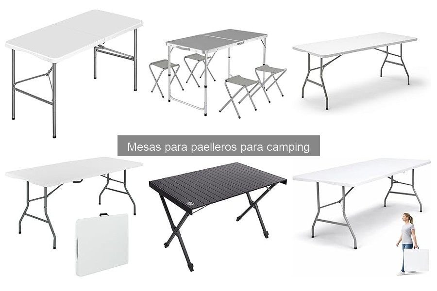 Errores comunes al elegir mesas para paelleros de camping