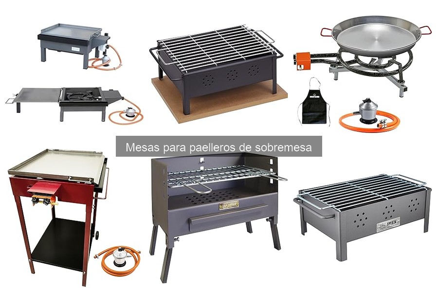 Errores comunes al elegir mesas para paelleros de sobremesa