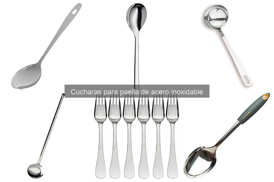 Errores comunes al usar cucharas de acero inoxidable para paella