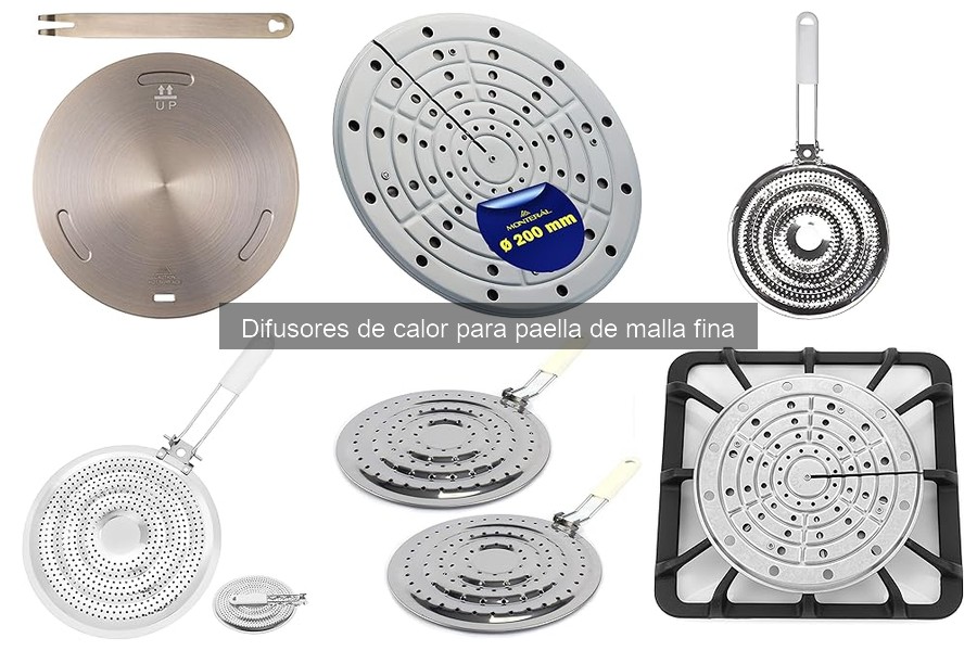 Errores comunes al usar difusores de calor para paella