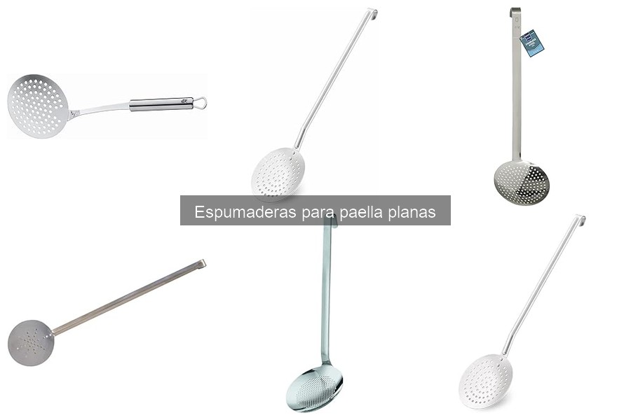 Errores comunes al usar espumaderas en la paella