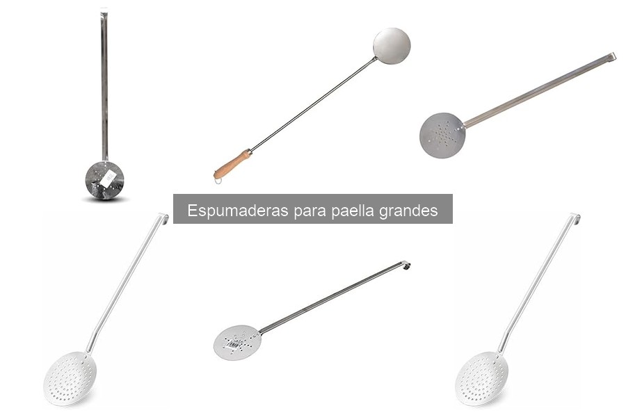 Errores comunes al usar espumaderas para paella grandes