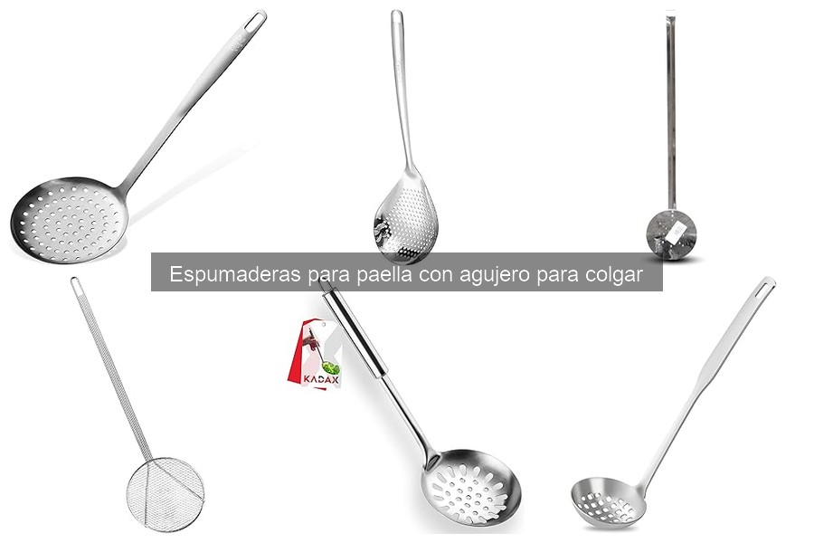 Errores comunes al usar espumaderas para paella
