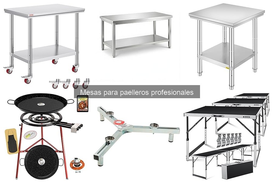 Errores comunes al usar mesas para paelleros profesionales