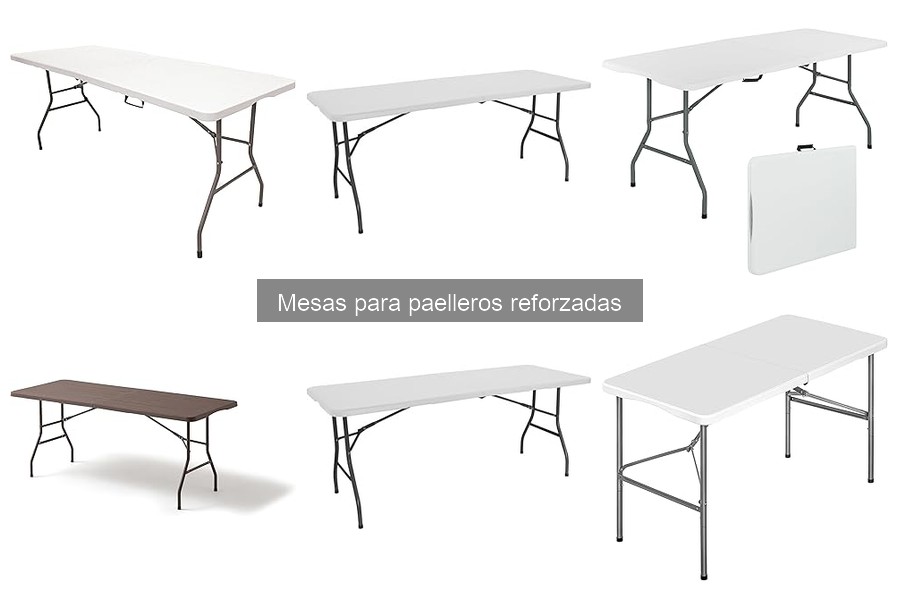 Errores comunes al usar mesas para paelleros reforzadas
