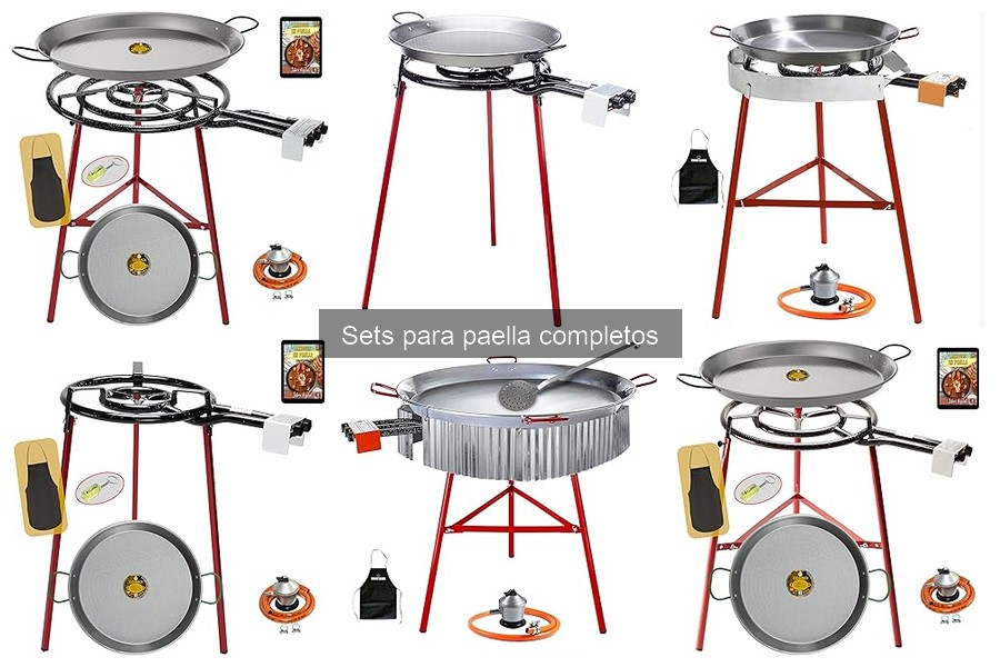 Errores comunes al usar sets completos para paella