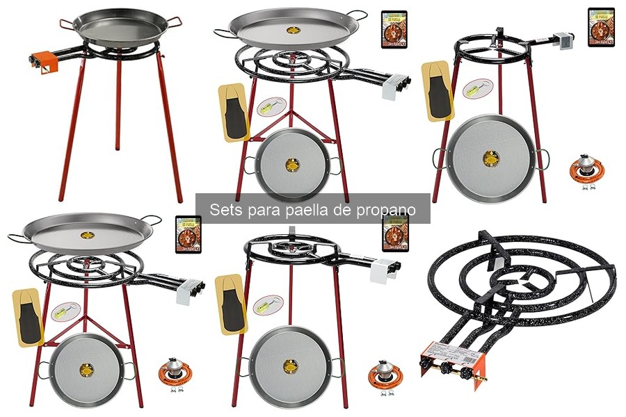 Errores comunes al usar sets de paella de propano